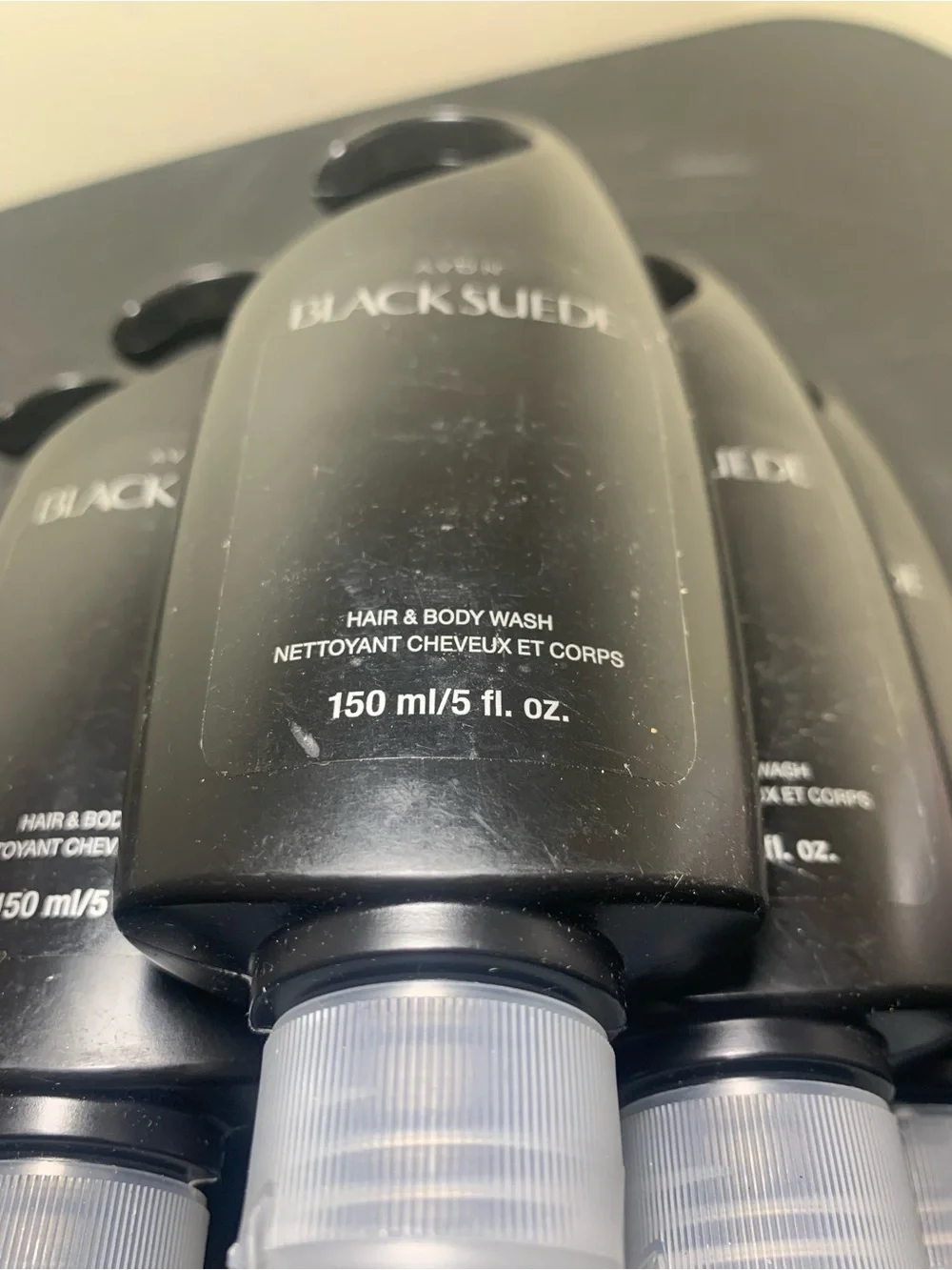 Men’s Avon Black Suede Shower Gel (Lot of 6) 150ml/5oz